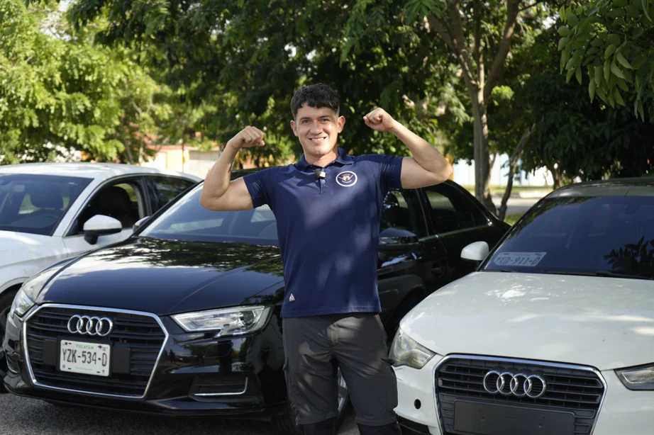 Miguel “Mike” Villafuerte, fundador de VyVSA Transmisiones Automáticas, en Mérida, Yucatán